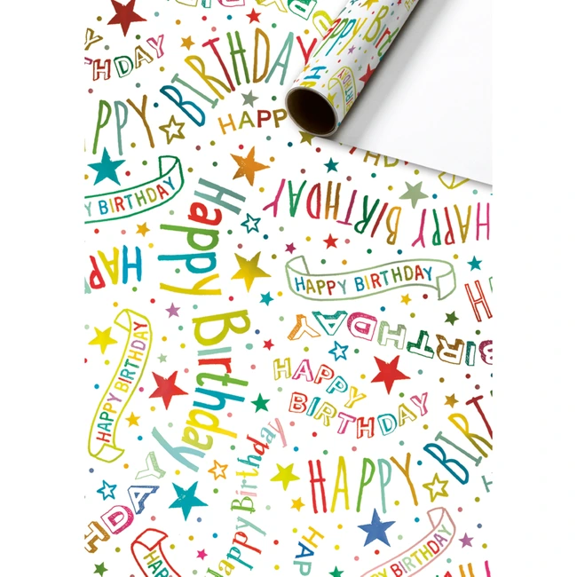 Cadeaupapier-happy B-day